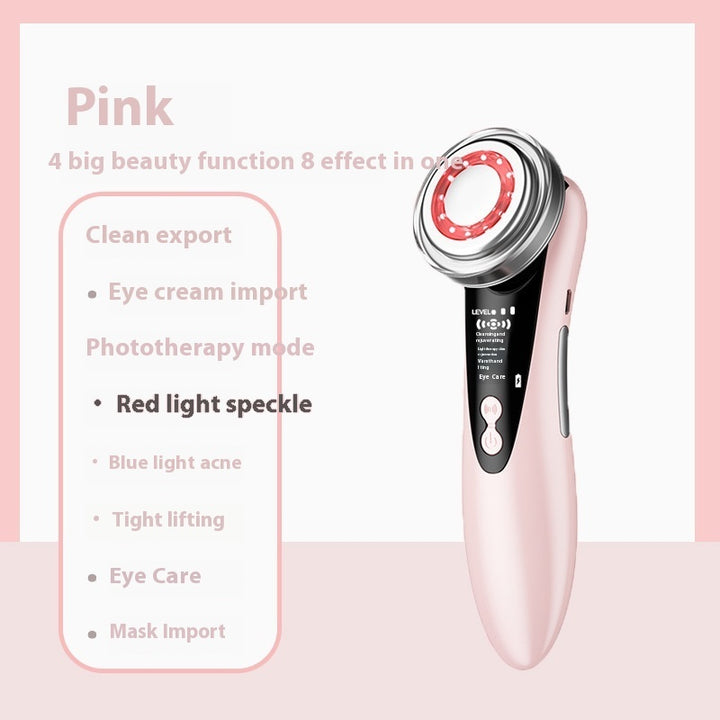 💖✨ Household Color Light Beauty Instrument | Micro-current Facial Massage & Deep Cleansing Device