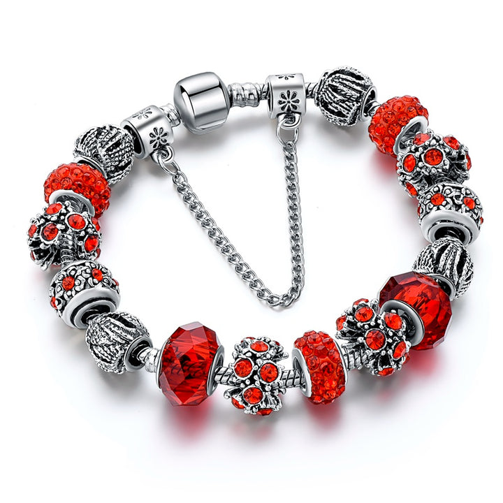 12 Constellation Crystal Bead Bracelet – Big Bead Design