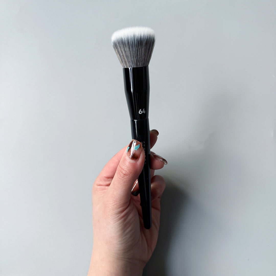 🌸 Lotus Series Double-Ended Makeup Brush – Foundation, Eyeshadow, Concealer & Blending Tool 💄✨