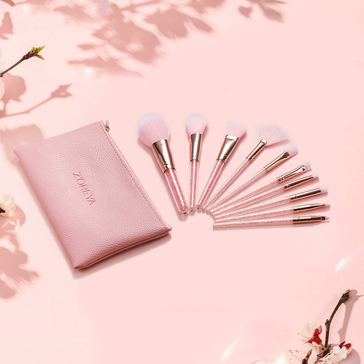 ✨ Flower Dance Makeup Brush Set — Nose Shadow & Face Beauty Tools 💄🌸
