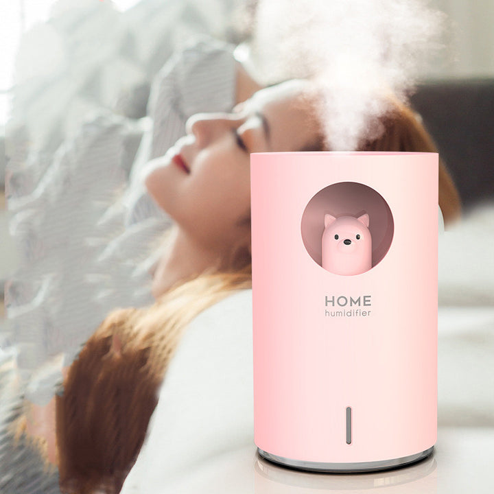 🐻‍❄️💧 Polar Bear Mini Humidifier | Cute USB Portable Mist Maker