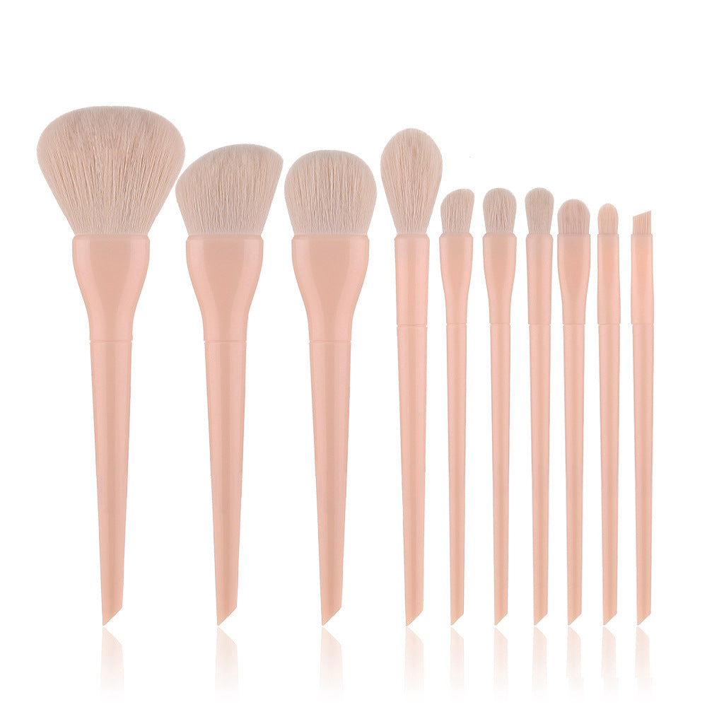 ✨ 10-Piece Candy-Colored Makeup Brush Set — Fun Beauty Tools 💄🍭