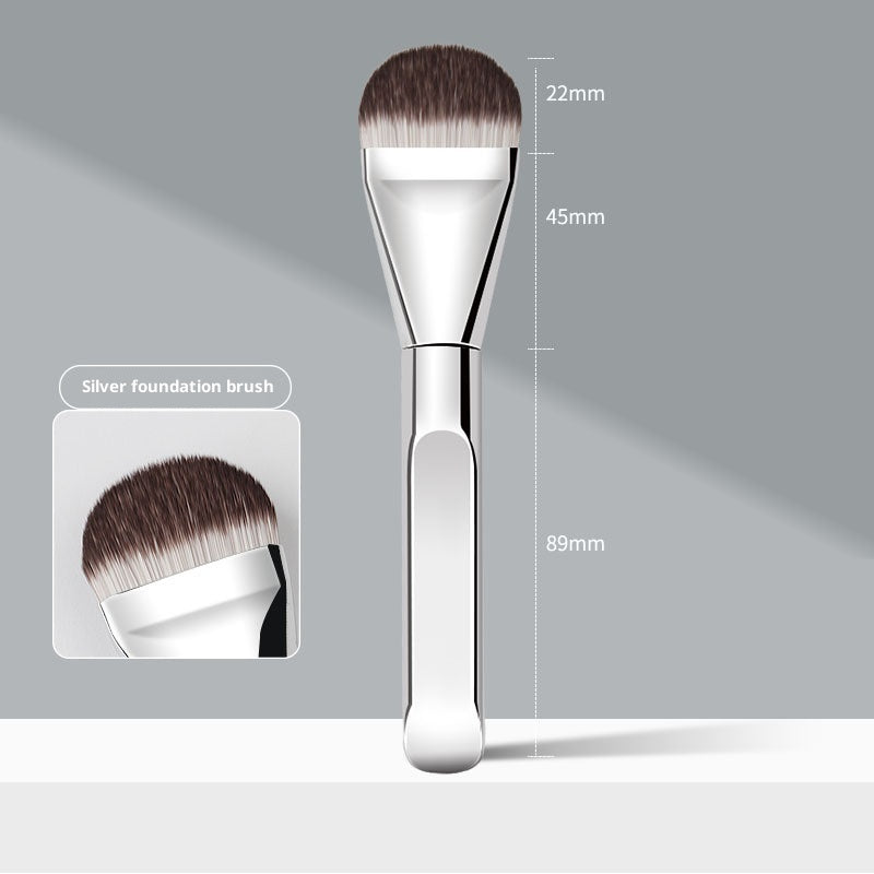 ✨ Tongue-Shaped Ultra-Thin Foundation Brush — Seamless Base Makeup Tool 💄