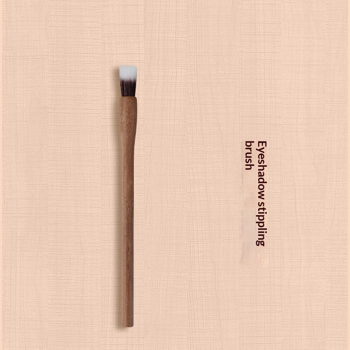 ✨ H Set Vintage Black Walnut Makeup Brush Set — 24-Piece Luxury Kit 💄🌿