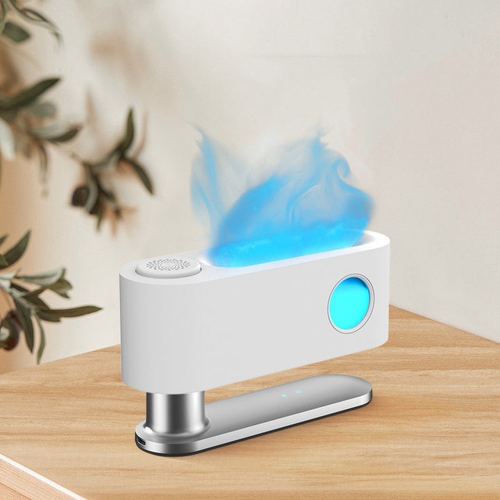 🔥🌿 Household Flame Aromatherapy Humidifier | High Mist Volume Air Diffuser