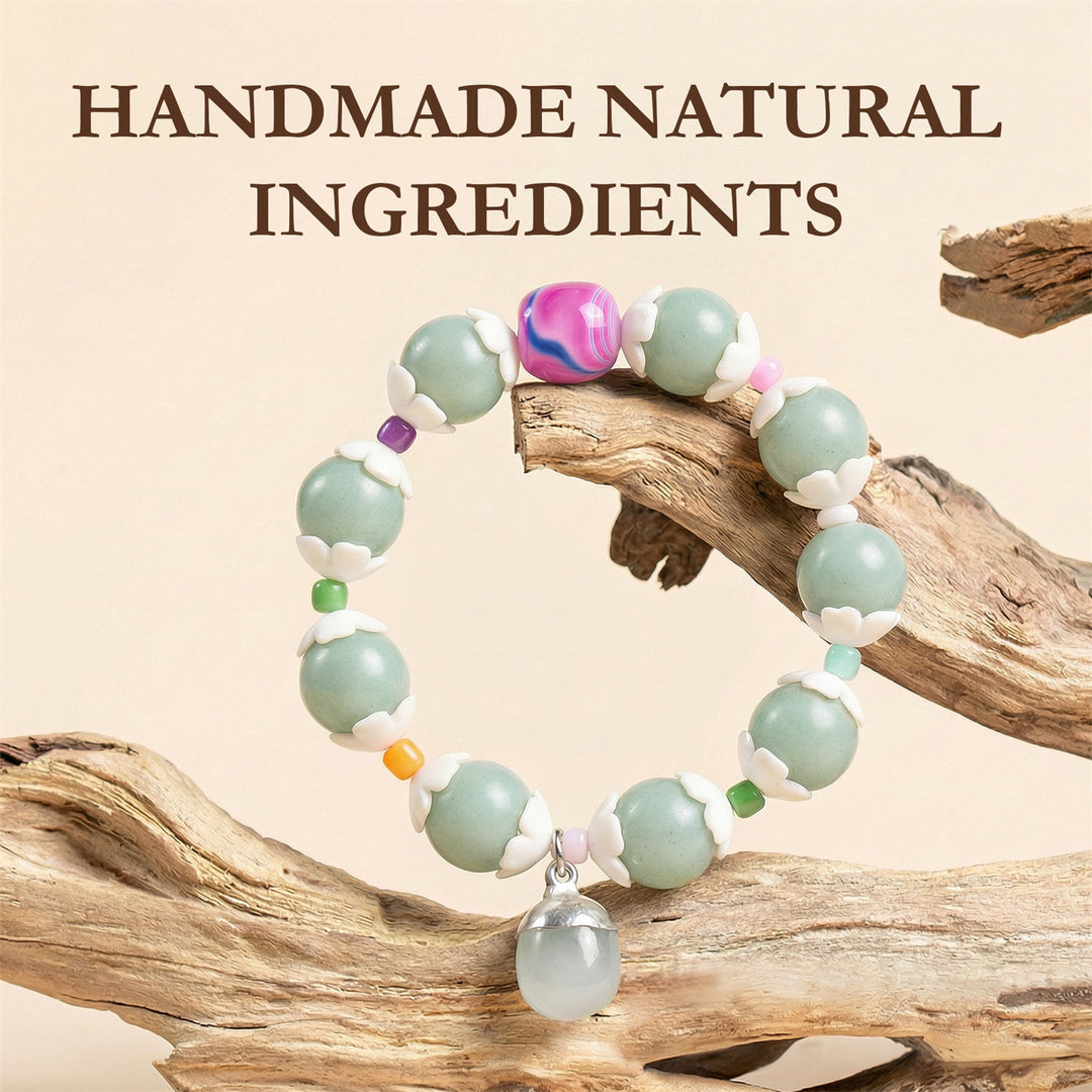 Chinese Herbal Bead Bracelet – Lightweight Traditional Wellness Jewelry