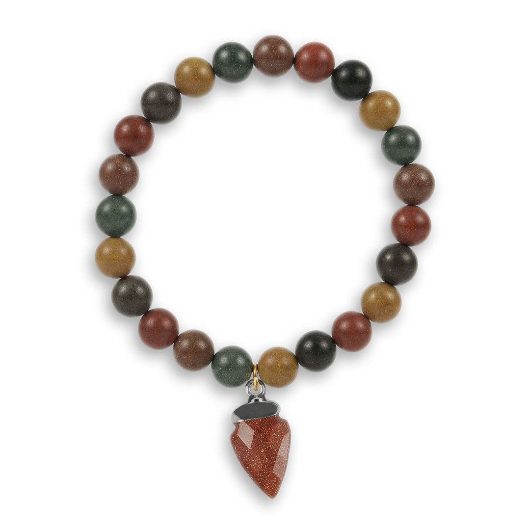 Chinese Herbal Bracelet – Lightweight Traditional Wellness Bead Jewelry