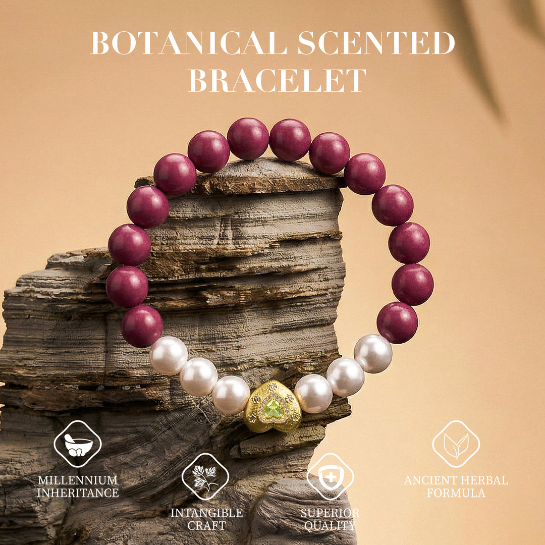 Chinese Herbal Bead Bracelet – Lightweight Wellness Jewelry