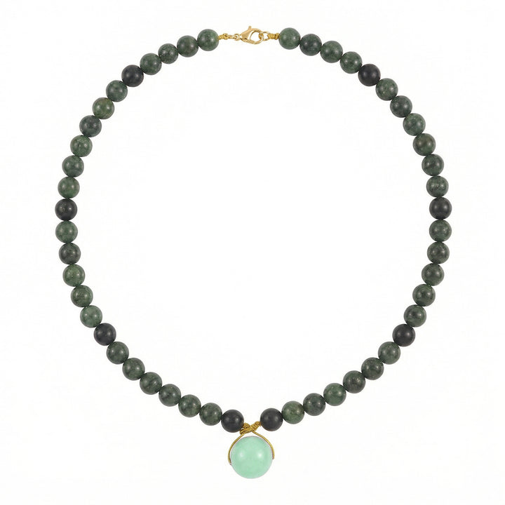 Chinese Herbal Necklace – Traditional Style Lightweight Wellness Pendant Necklace