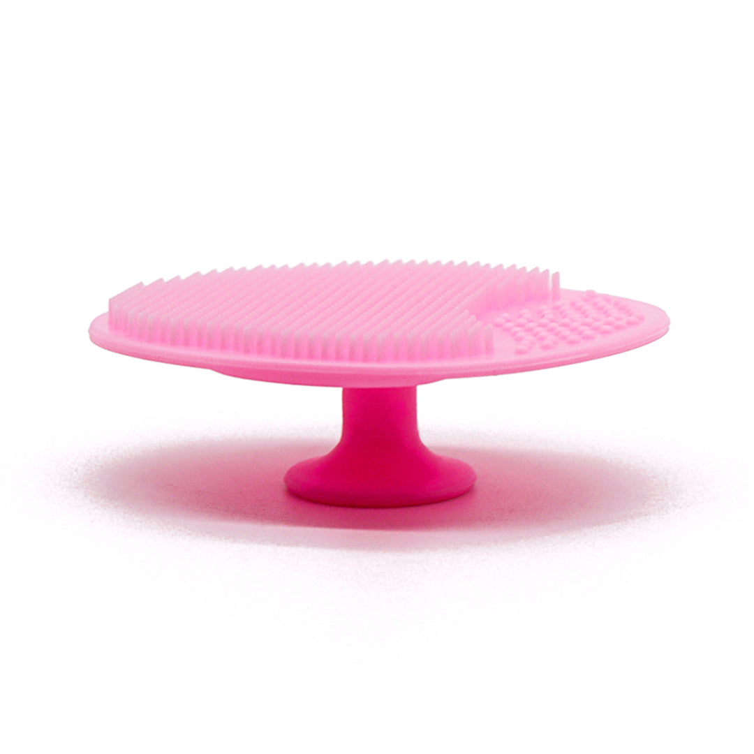 🧼💖 Silicone Oval Facial Brush | Gentle Cleansing & Skin Massage Tool