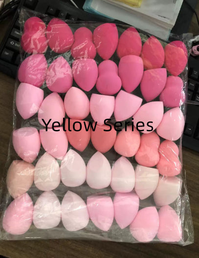 💄✨ Super-Soft Beauty Set | Cosmetic Cushion Puff (Wet & Dry Reusable Sponge)