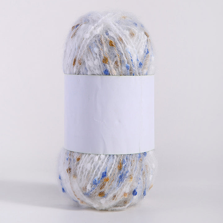 Colored Mohair Knitting Yarn – Soft Hand Woven Mohair Thread for Sweaters, Scarves & DIY Crafts