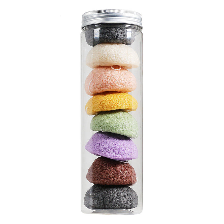 🌿💧 Konjac Plant Face Cleansing Puff | Eco-Friendly Facial Cleanser Sponge Set