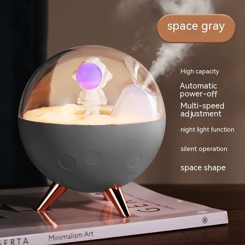 👨‍🚀💧 Spaceman Mini Humidifier | Wireless USB Desktop Spray Air Moisturizer ✨