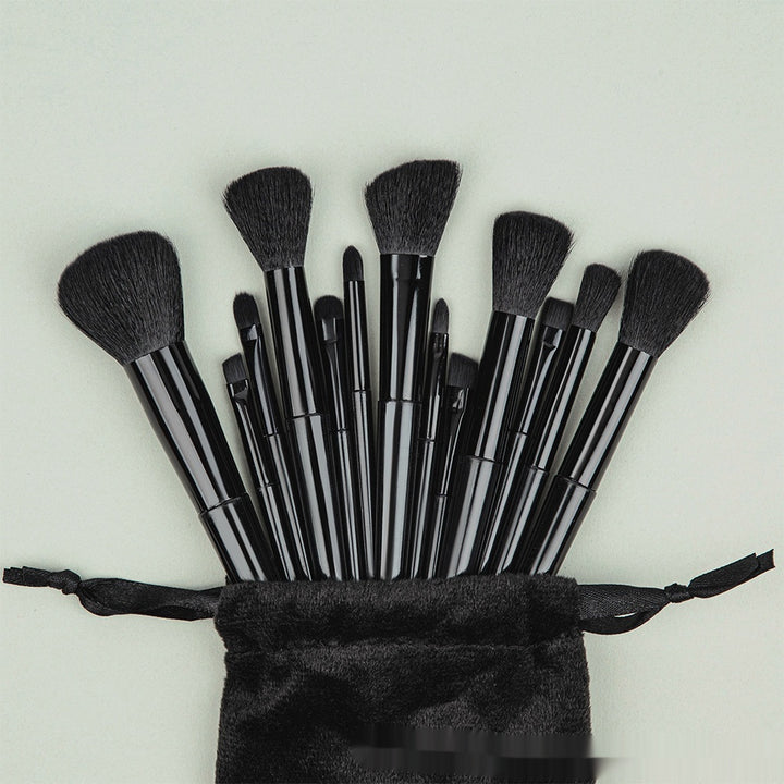 ✨ Portable Complete Makeup Brush Set — Multi-Color Beauty Tools Kit 💄