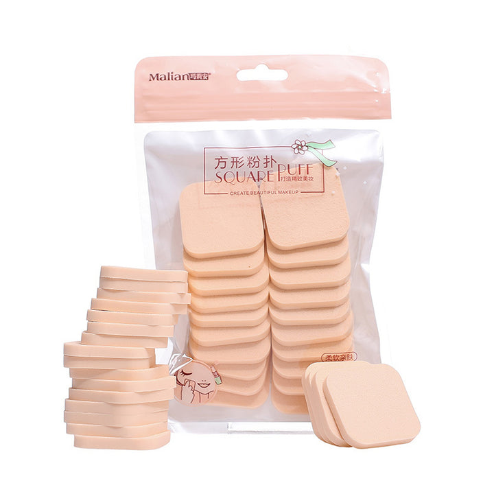 💄✨ Square Puff | 20PCS Cotton Makeup Pads Set