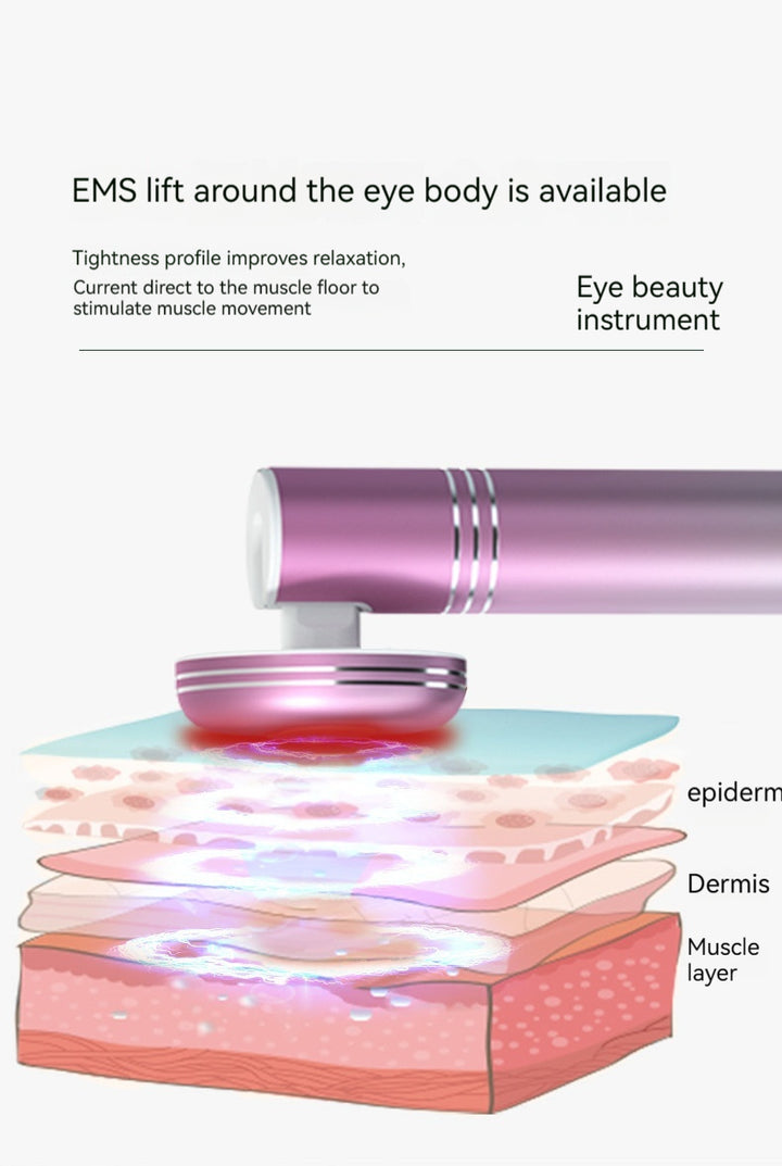 👁️✨ Facial Lifting & Tightening Eye Beauty Instrument | LED Vibration Eye Care Device