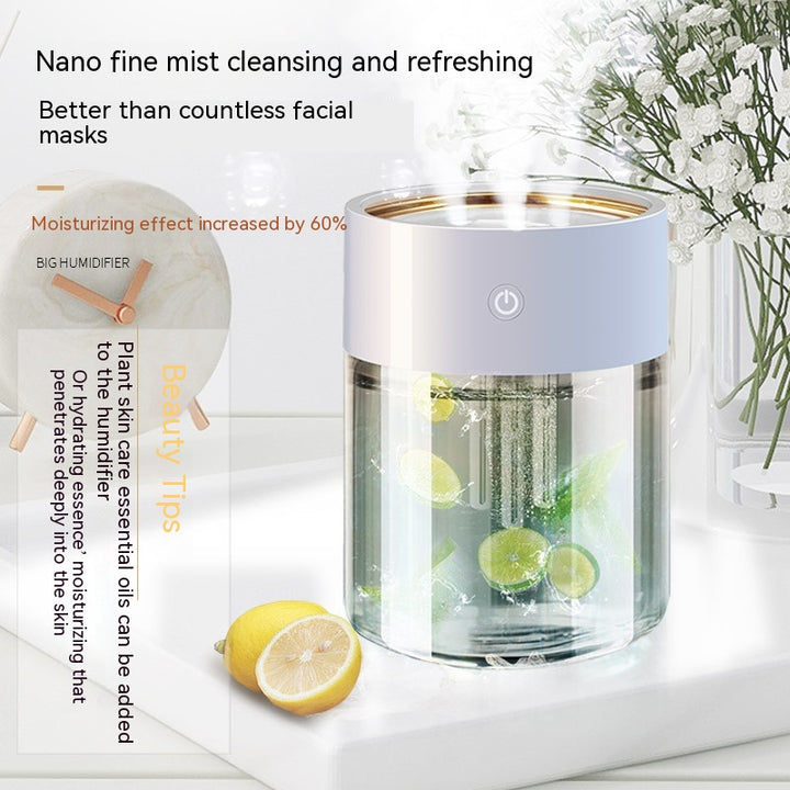 💧🌫️ Heavy Fog USB Humidifier | Silent Portable Desktop Air Moisturizer ✨