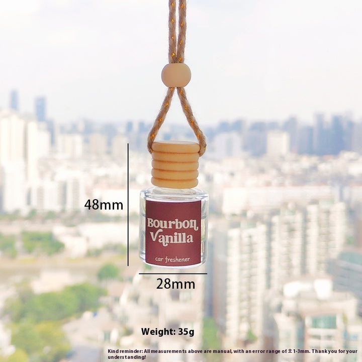 ✨ Car Aromatherapy Perfume Glass Bottle — Hanging Pendant Fragrance (50ml) 🚗🌿