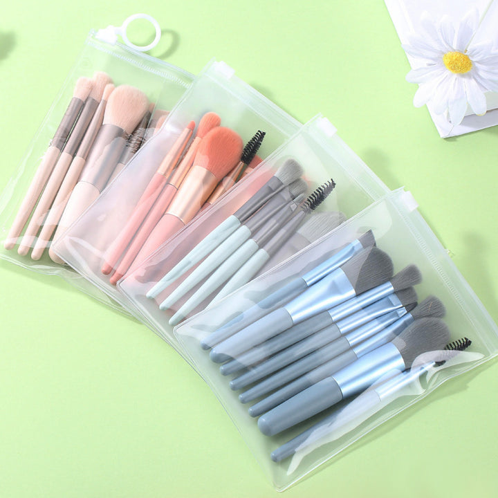 ✨ 8-Piece Makeup Brush Set — Face & Eye Essentials 💄
