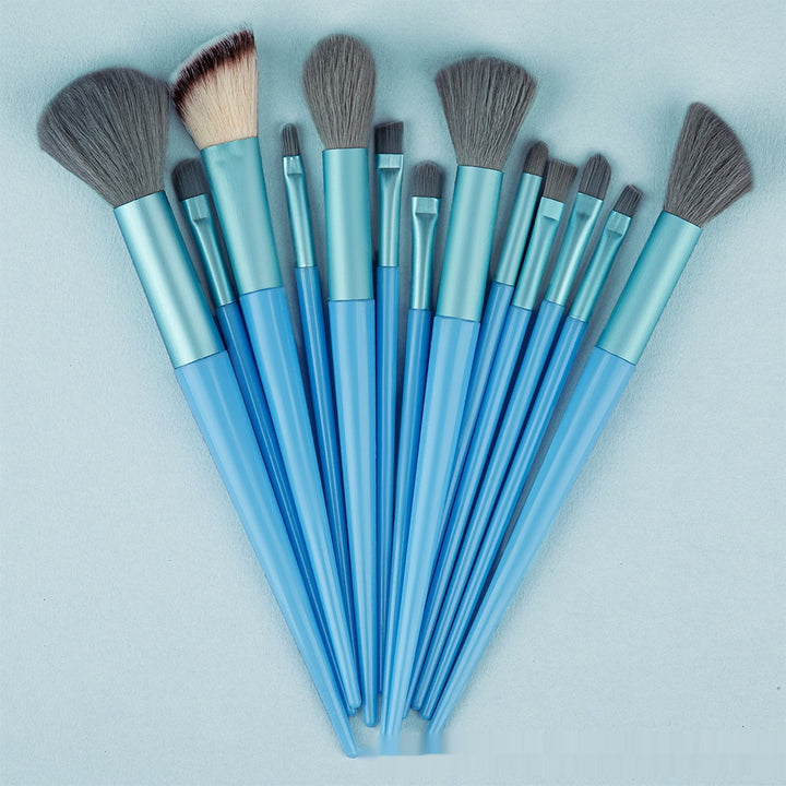 ✨ Portable Complete Makeup Brush Set — Multi-Color Beauty Tools Kit 💄