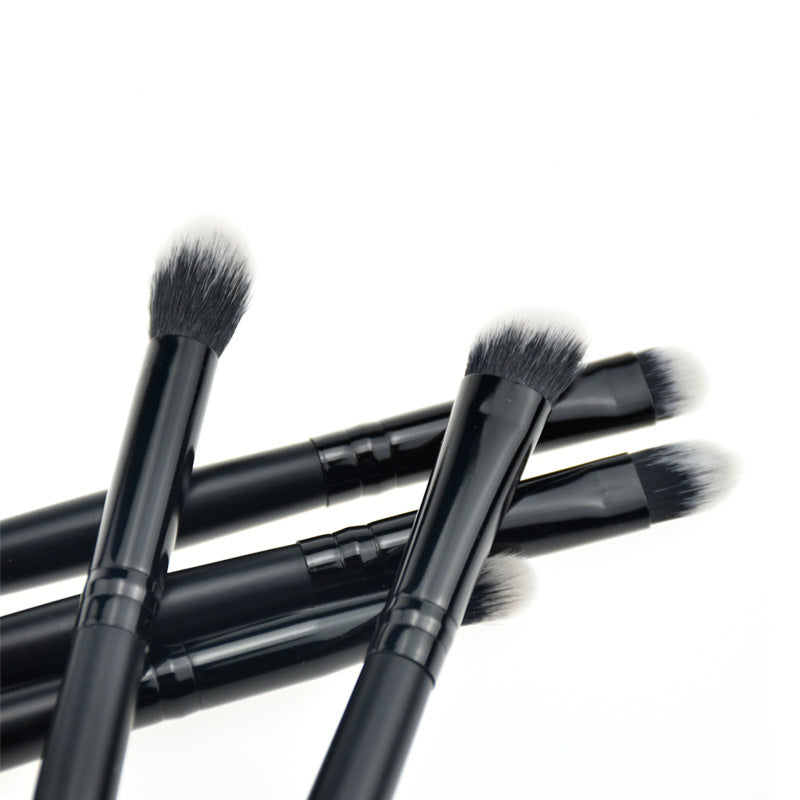 ✨ 5-Piece Small Eye Makeup Brush Set — Eyeshadow & Contour Tools 💄
