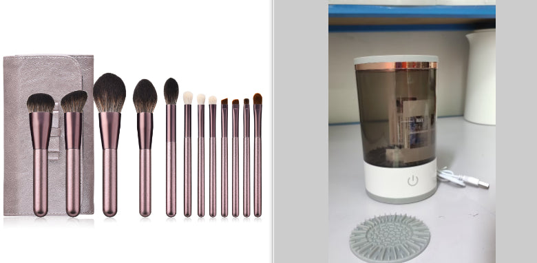 ✨ Portable Electric Makeup Brush Cleaner — USB Automatic Cleaning Machine 💄🧼⚡