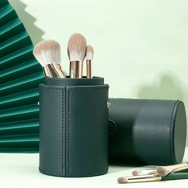 ☁️✨ 14-Piece Green Cloud Makeup Brush Set — Super Soft Collection 💄