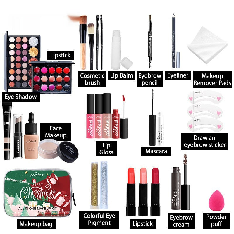 ✨ Christmas Cosmetics Makeup Set – Green Mermaid Festival Beauty Collection ✨