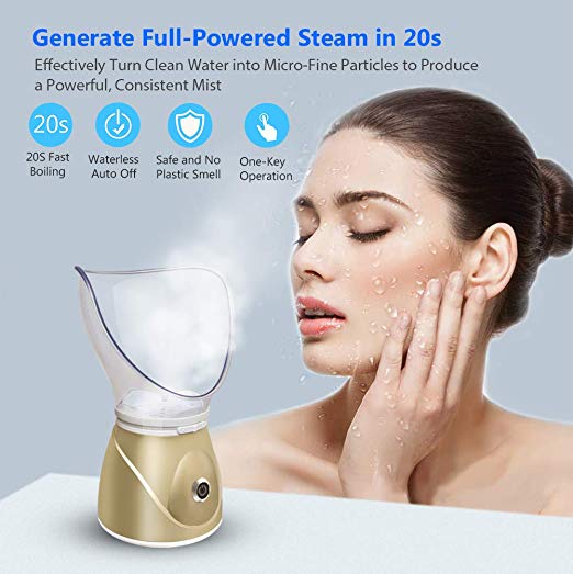💨✨ Beauty Steaming Face Instrument | Multifunctional Facial Steam Device