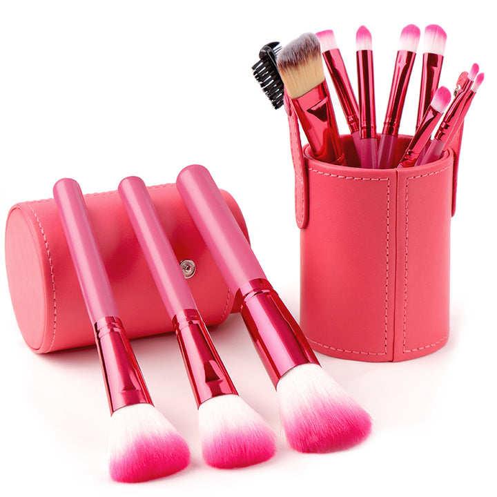 ✨ Full Beginner Beauty Tools Set — Soft Fiber Makeup Brushes 💄