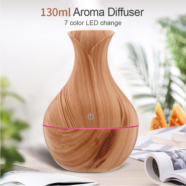 🏺💧 Vase Mini Humidifier | USB Aromatherapy Mist Diffuser 🌿✨