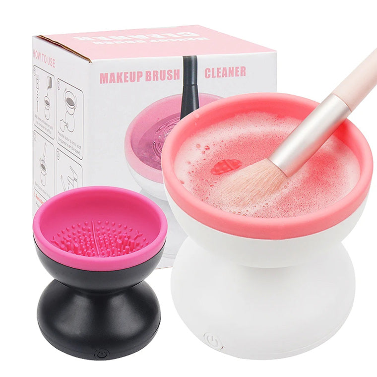 ✨ Portable Electric Makeup Brush Cleaner — USB Automatic Cleaning Tool 💄🧼⚡