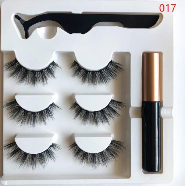 🧲👁️ Magnetic False Eyelashes – Handmade High-Grade Fiber Lash Set