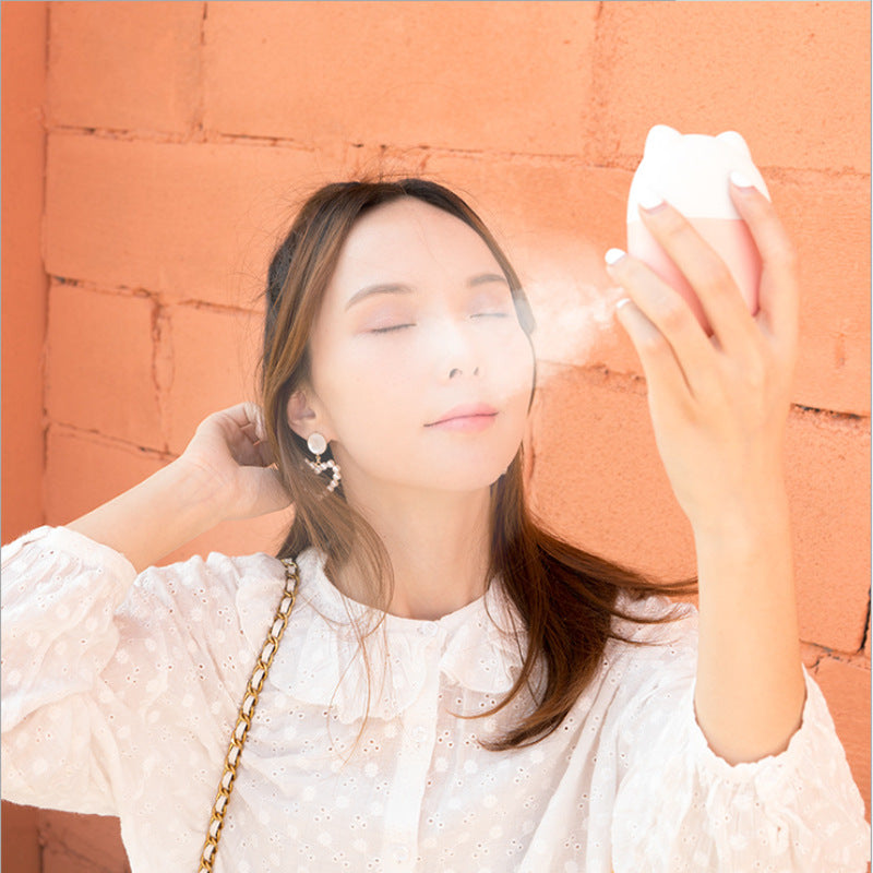 💨🔋 Nano Spray Handheld Humidifier | Portable Rechargeable Fine Mist Moisturizing Device
