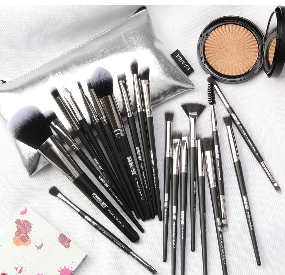 ✨ 20-Piece Makeup Brush Set — Beauty Tools with Brush Bag 💄