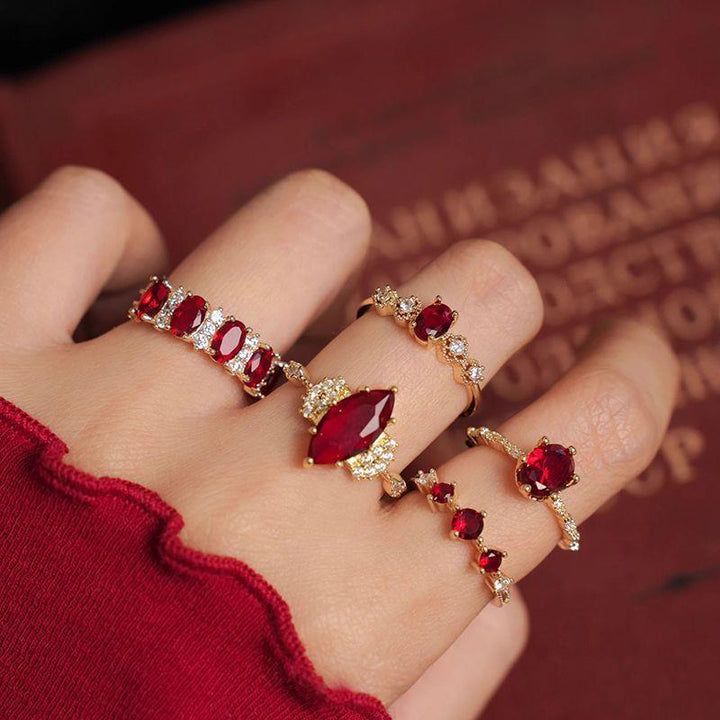 Women’s Adjustable French-Inspired Geometric Ring – Elegant Chanel Style Jewelry