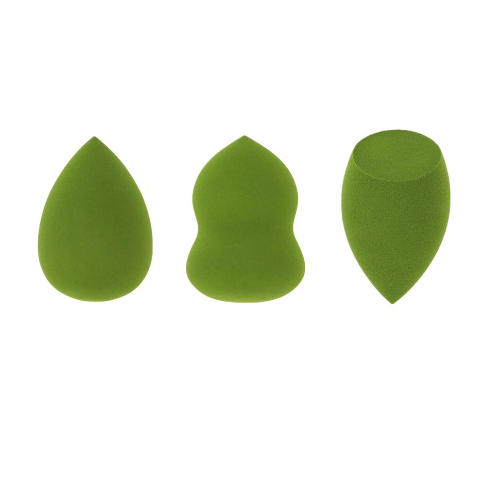 🥚💄 3 Pack Beauty Egg Set – Wet & Dry Makeup Sponge with Cylinder Holder