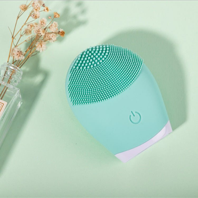 💖🧼 Electric Ultrasonic Silicone Facial Cleanser | Deep Cleansing & Oil Control Device