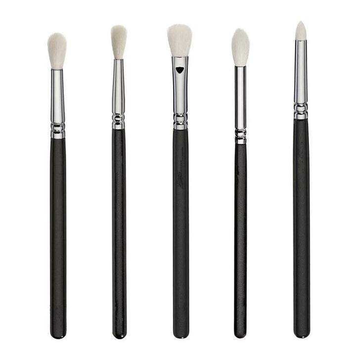 ✨ 15-Piece Black Makeup Brush Set — Full Beauty Tools Kit 💄🖤