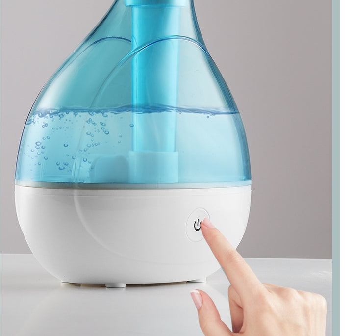 🍎💧 Silent Home Spray Humidifier | Large Capacity Household Air Humidifier