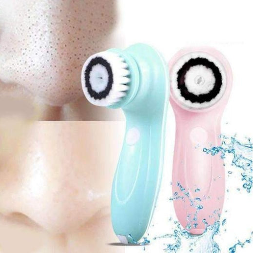 💖🧼 Rechargeable Electric Facial Cleansing Brush | Waterproof Deep Pore Cleaner