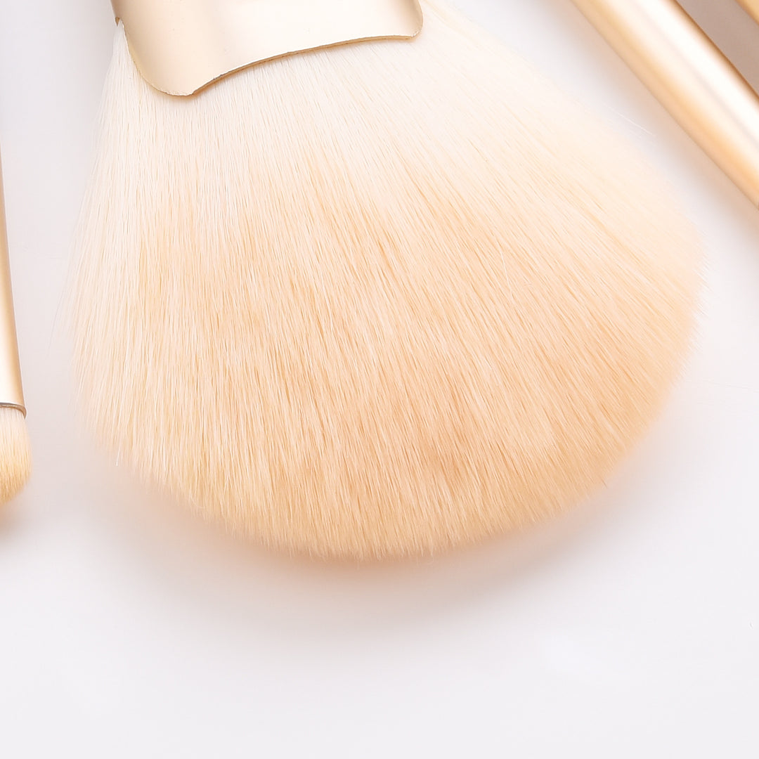 ✨ 10-Piece Beauty Makeup Brush Set — Wooden Handle Tools 💄
