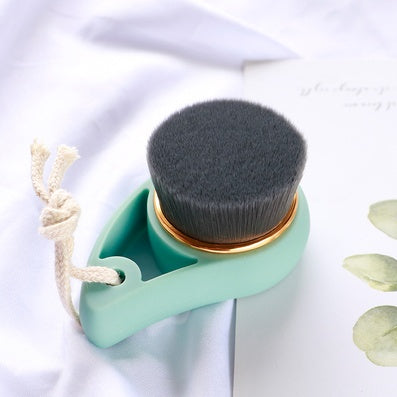 🧼🌿 Manual Bamboo Charcoal Facial Cleansing Brush | Deep Clean & Gentle Exfoliation Tool