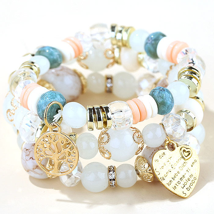 Candy Beads Multi-Layer Temperament Bracelet
