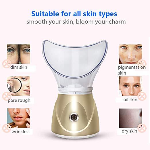 💨✨ Beauty Steaming Face Instrument | Multifunctional Facial Steam Device