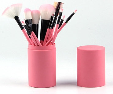 ✨ 12-Piece Makeup Brush Set — Blush, Eyeshadow & Highlighter Tools 💄