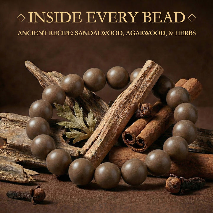 Chinese Herbal Bead Bracelet – Lightweight Wellness Jewelry
