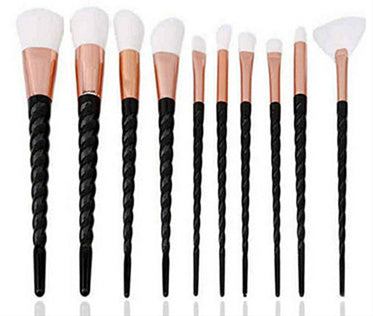 ✨ 10-Piece Makeup Brush Kit — Foundation, Blending & Blush Set 💄