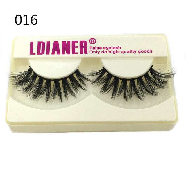 👁️✨ 25MM Mink Eyelashes – Wispy Fluffy Dramatic Fake Lashes